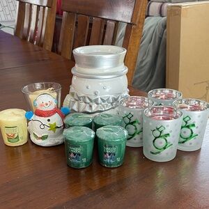 Yankee Candle Snowman Set